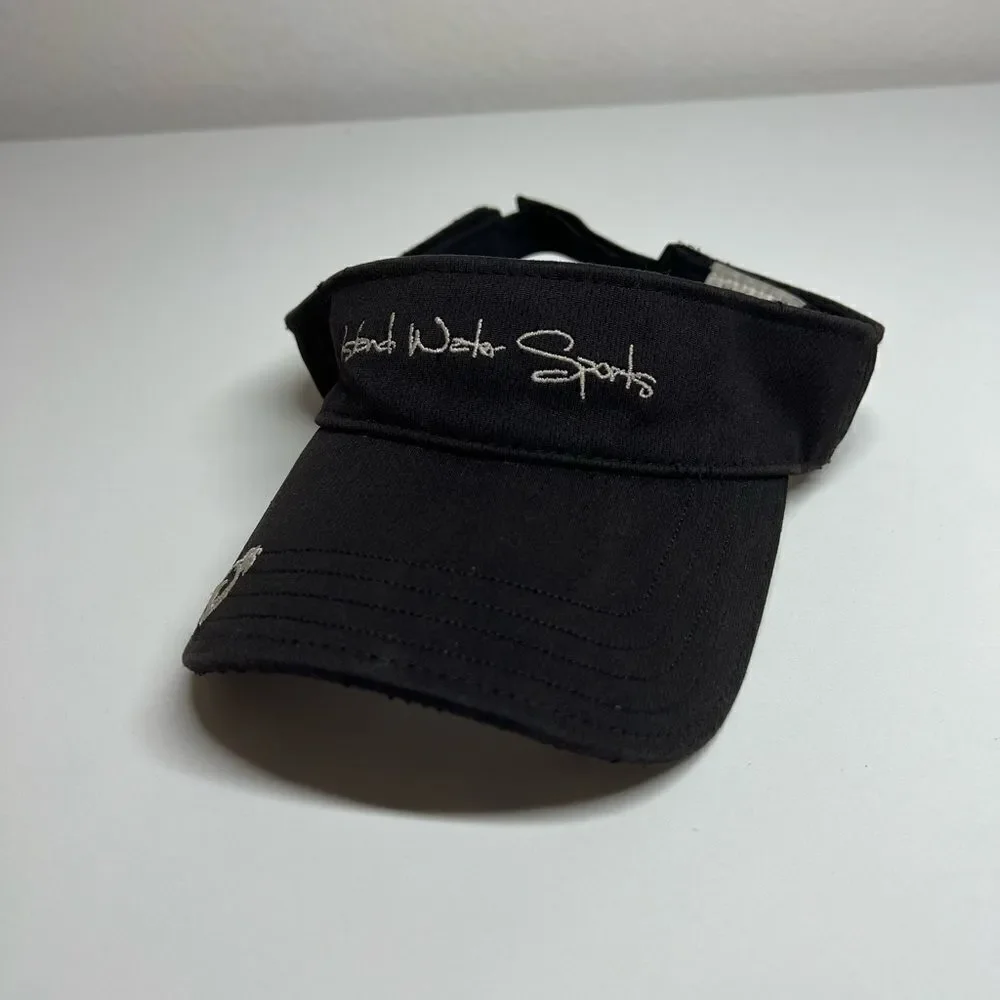 Sean John Flex Fit Black Visor Unisex One size Adult